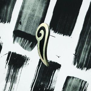 .925 Silver and Onyx Earrings from Mexico